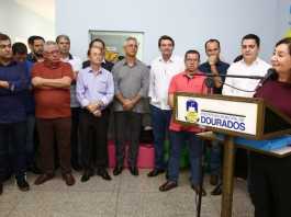 Vereadores e secretários prestigiaram a inauguração da PAI pela prefreita Délia – Foto: A. Frota