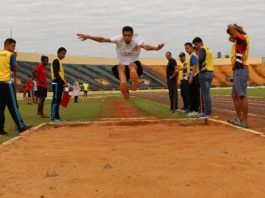 Provas de atletismo são disputadas nos JIFMS – Foto: Ascom IFMS