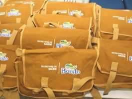 Bonito recebeu 16 smartphones que farão parte dos trabalhos de enfrentamento ao mosquito Aedes Aegypti no município – Foto: Jabuty/Bonito