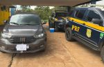 PRF recupera veículo furtado em SP durante fiscalização na BR-262 em Água Clara