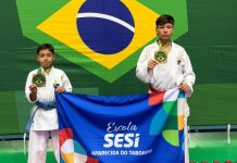 Alunos do Sesi de Aparecida do Taboado faturam medalhas em torneio nacional de karatê