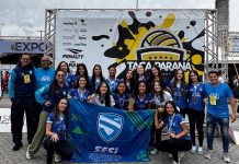Escola Sesi de Campo Grande brilha na Taça Paraná de voleibol sub-17
