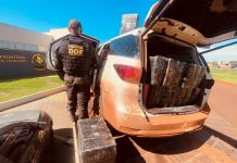 Traficante foge do DOF e abandona veículo roubado com quase R$ 4 milhões em drogas