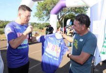 Treinão em Ponta Porã reforça saúde e integração na preparação para a Corrida dos Poderes