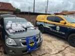 Eletrônicos sem documentação são apreendidos pela PMR em veículo na MS-276