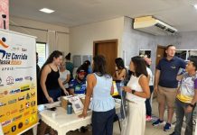 Atletas retiram kits para Corrida Massa Rotary que acontece neste domingo